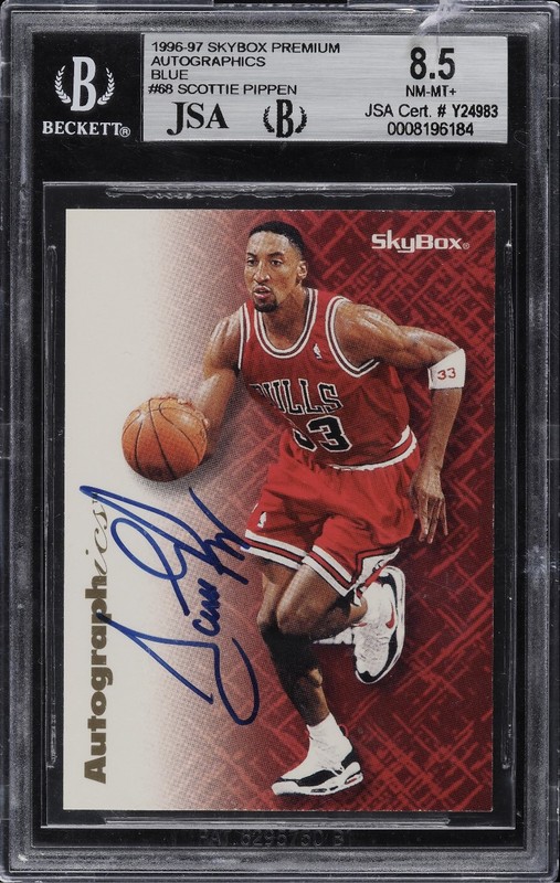 68. Scottie Pippen BGS 8.5