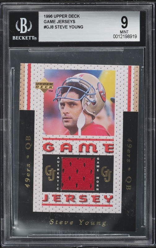 GJ8. Steve Young BGS 9