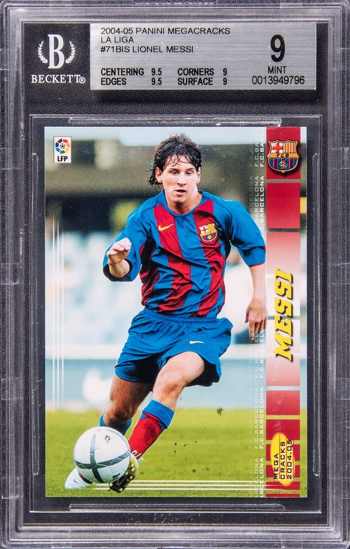 Lionel Messi 2004 Panini Megacracks #71BIS