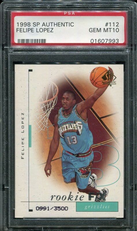 1.24 Felipe Lopez 1998 Upper Deck SP Authentic  112  991/3500
