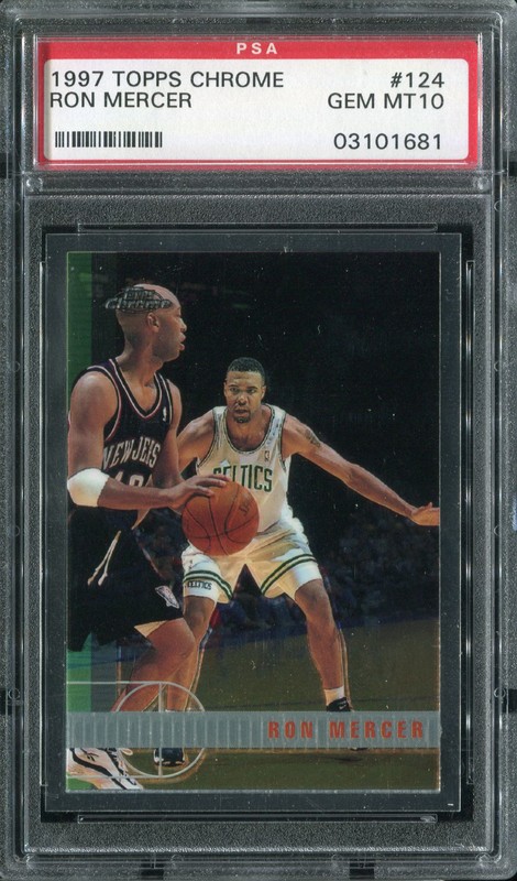 1.6 Ron Mercer 1997 Topps Chrome  124 
