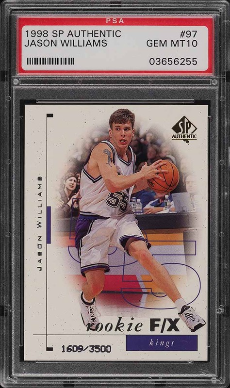 1.7 Jason Williams 1998 Upper Deck SP Authentic  97  1609/3500
