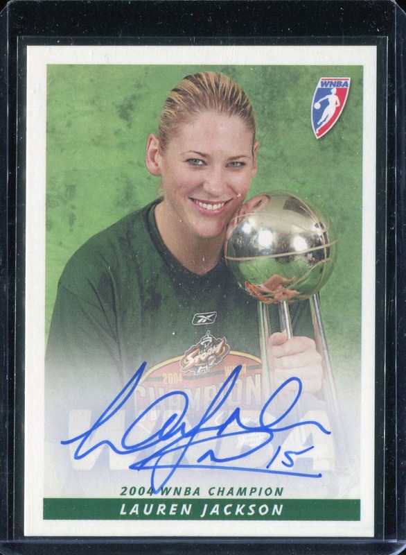 Lauren Jackson 2005 Rittenhouse Autographs Trophy #LJ1