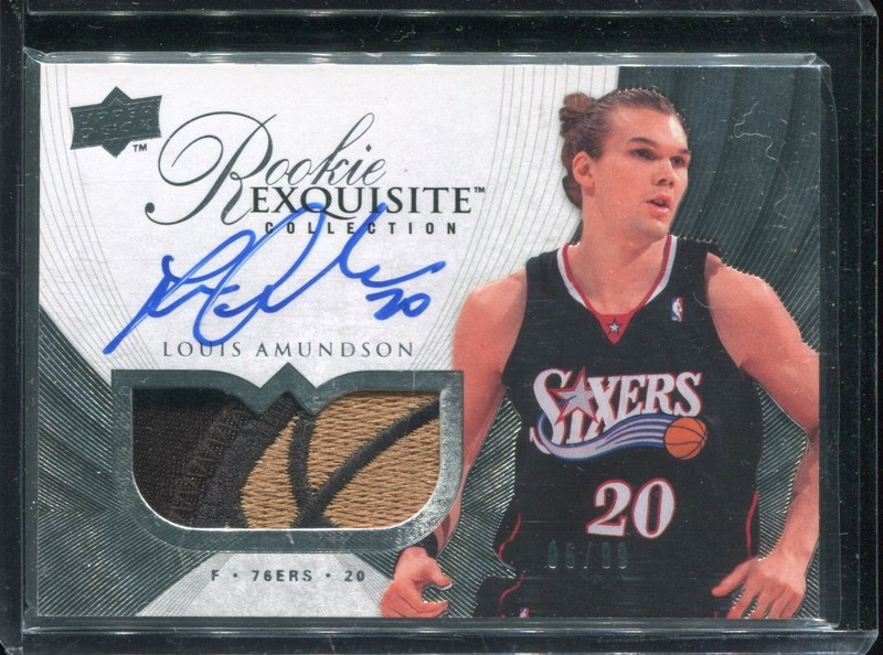 U.0 Louis Amundson 2007 Upper Deck Exquisite Collection Rookies 97  6/99