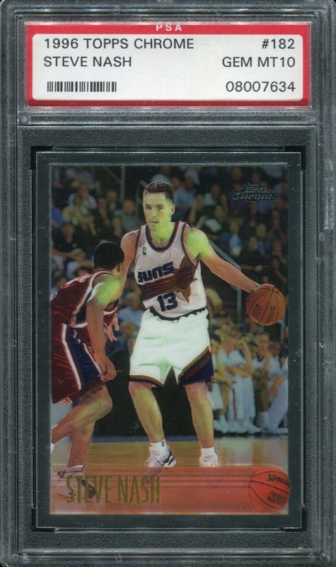 1.15 Steve Nash 1996 Topps Chrome  182 