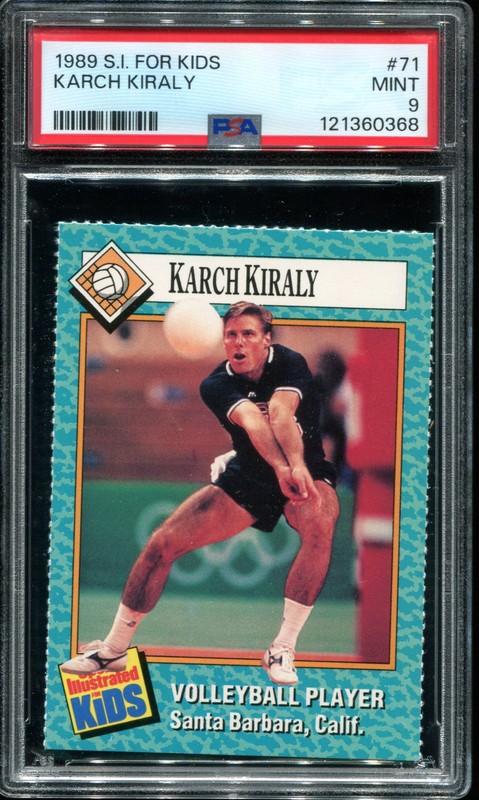 Karch Kiraly 1989 Sports Illustrated for Kids I #71