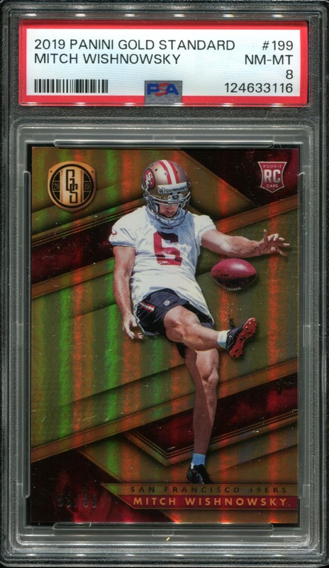 Mitch Wishnowsky 2019 Panini Gold Standard #199 59/99