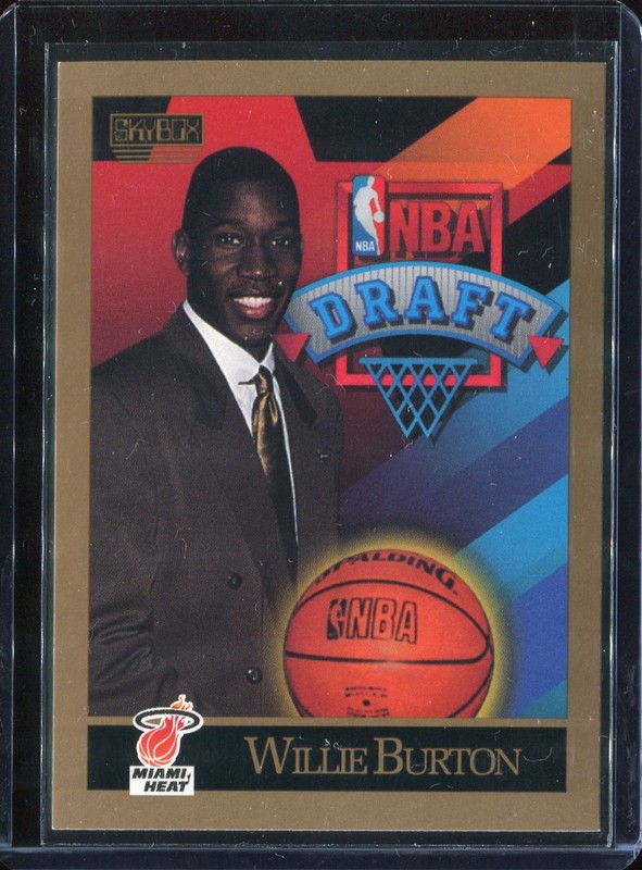 1.9 Willie Burton 1990 Skybox  360 