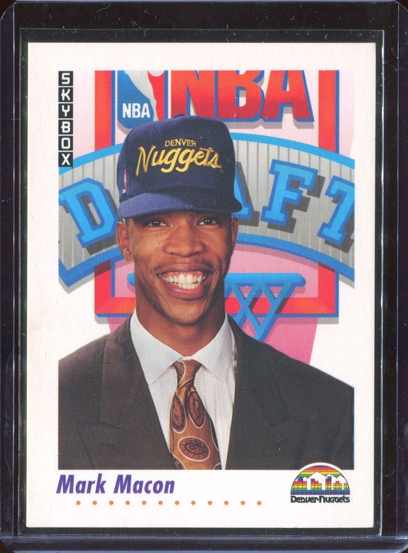 1.8 Mark Macon 1991 Skybox  520 
