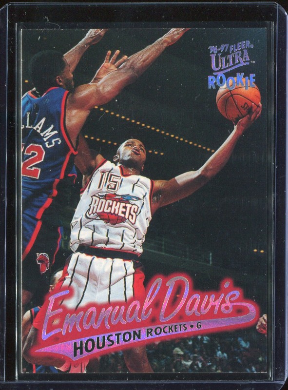 U.1 Emanual Davis 1996 Fleer Ultra  190 