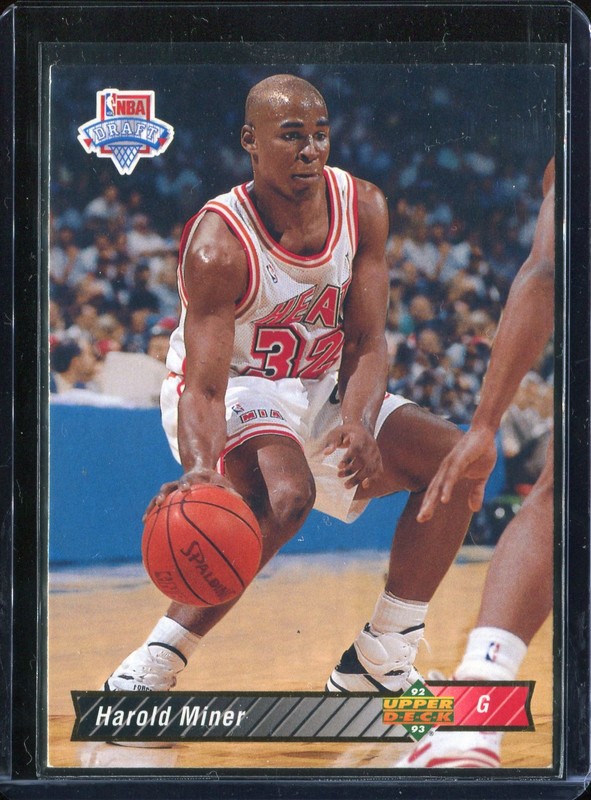 1.12 Harold Miner 1992 Upper Deck  8 