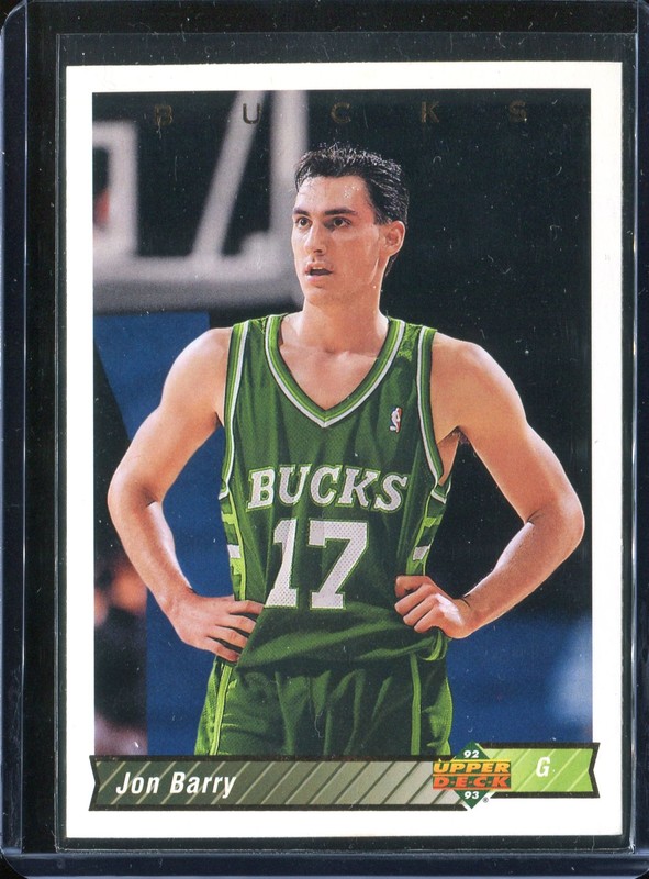1.21 Jon Barry 1992 Upper Deck  417 