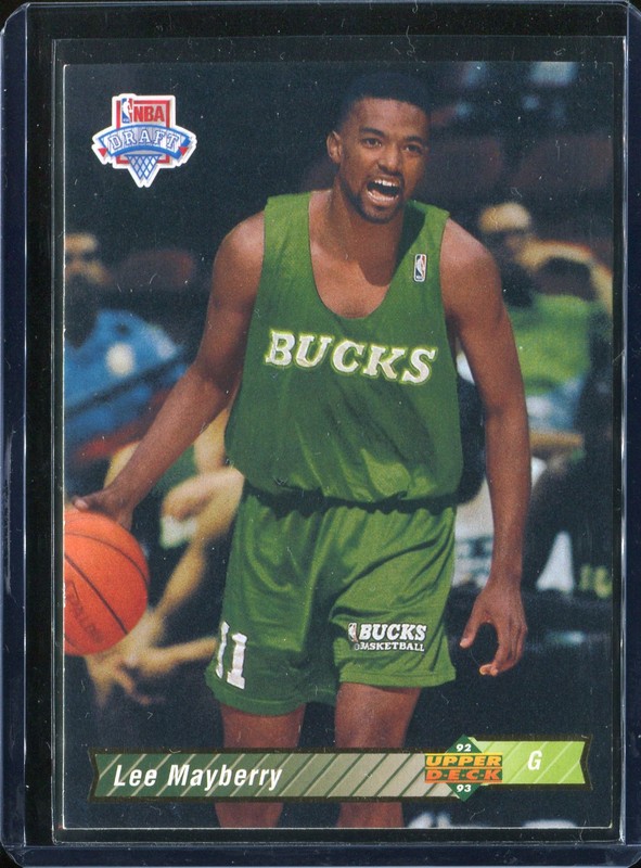 1.23 Lee Mayberry 1992 Upper Deck  17 