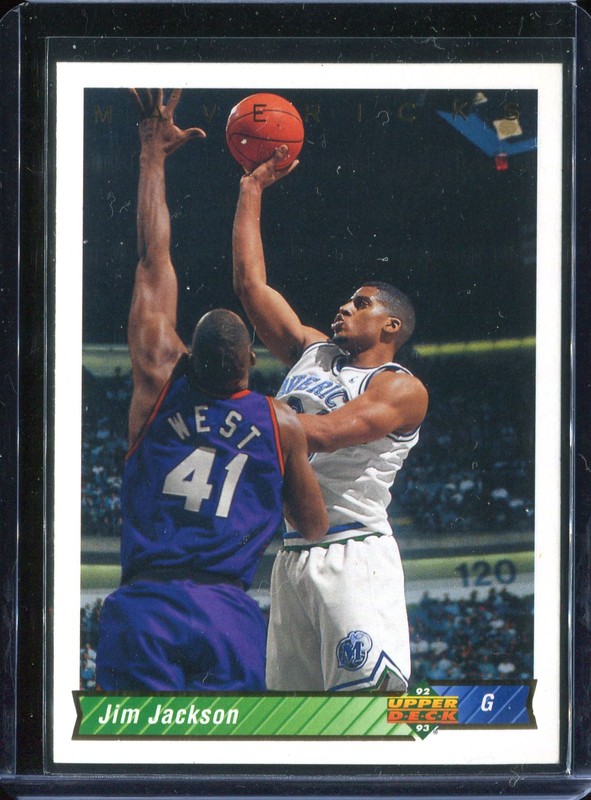 1.4 Jim Jackson 1992 Upper Deck  33 