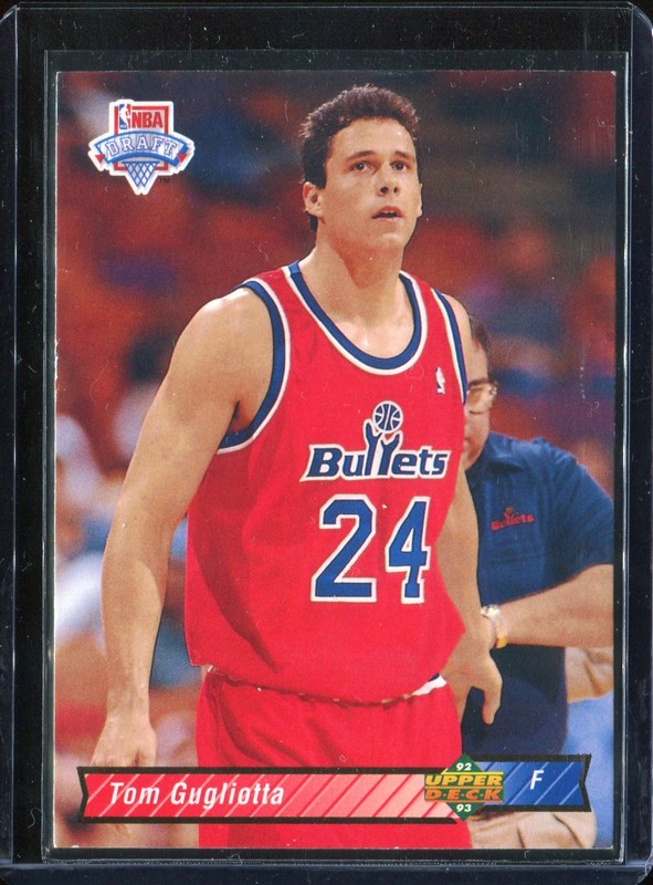 1.6 Tom Gugliotta 1992 Upper Deck  14 