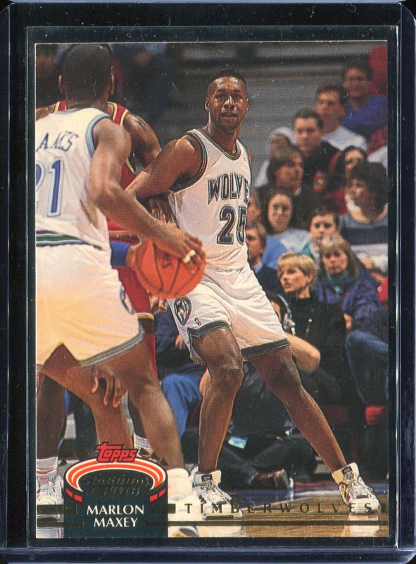 2.1 Marlon Maxey 1992 Topps Stadium Club  278 