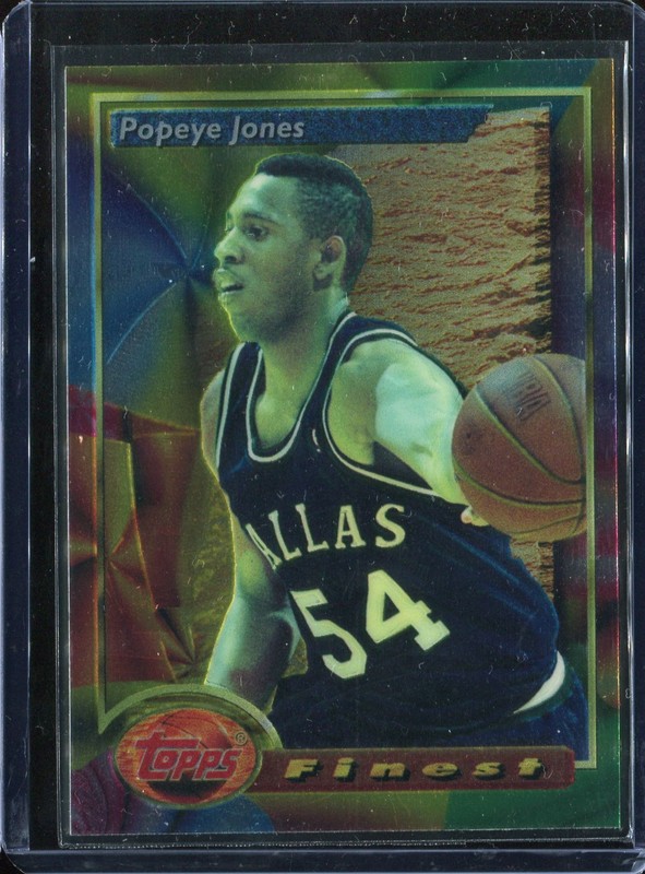 2.14 Popeye Jones 1993 Topps Finest  156 