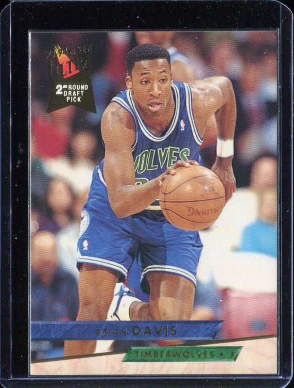 2.21 Brian Davis 1993 Fleer Ultra  288 