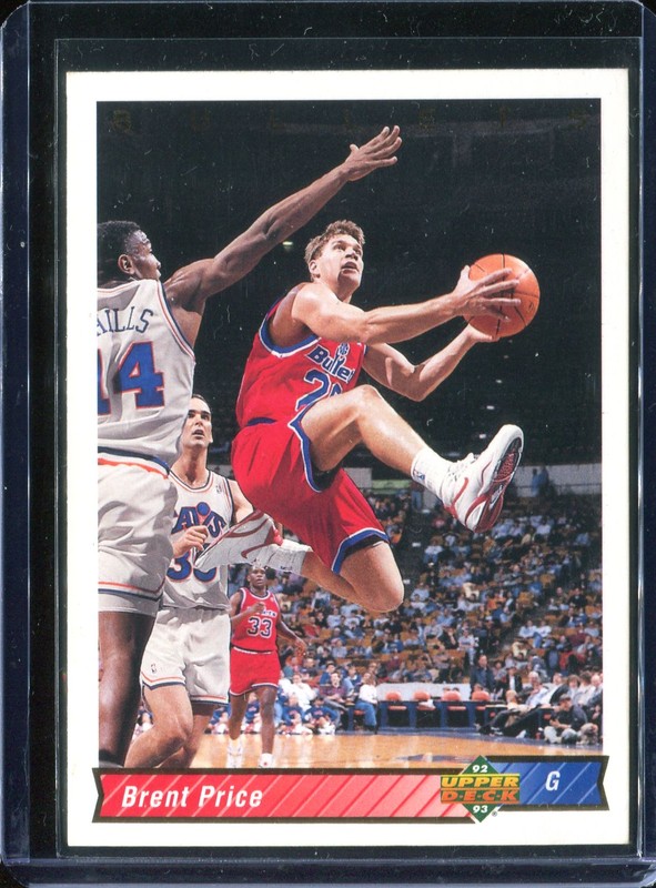 2.5 Brent Price 1992 Upper Deck  414 