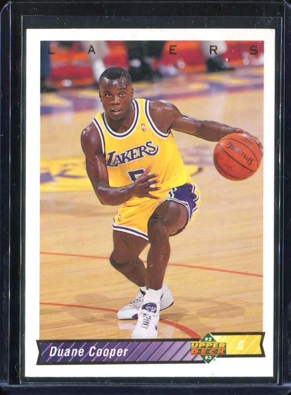 2.9 Duane Cooper 1992 Upper Deck  396 