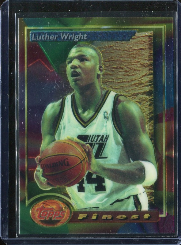 1.18 Luther Wright 1993 Topps Finest  196 