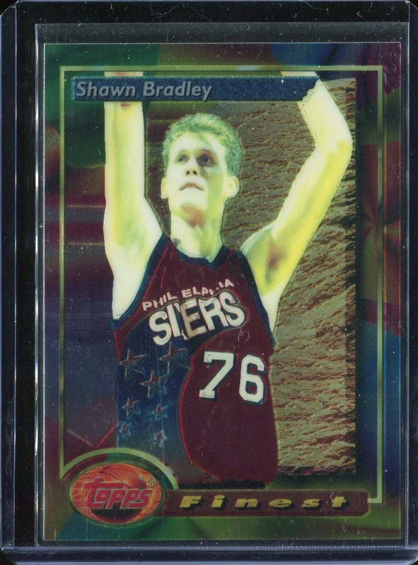 1.2 Shawn Bradley 1993 Topps Finest  220 