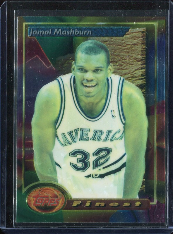 1.4 Jamal Mashburn 1993 Topps Finest  22 