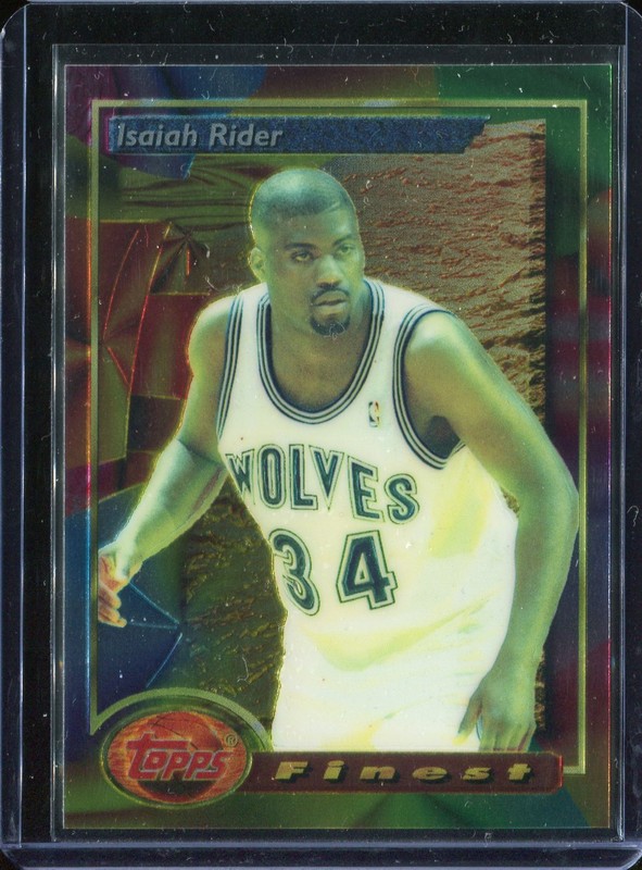 1.5 Isaiah Rider 1993 Topps Finest  79 