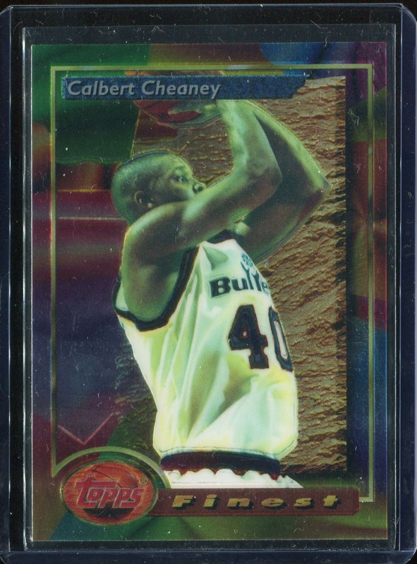 1.6 Calbert Cheaney 1993 Topps Finest  84 
