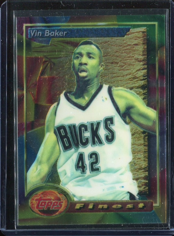 1.8 Vin Baker 1993 Topps Finest  139 