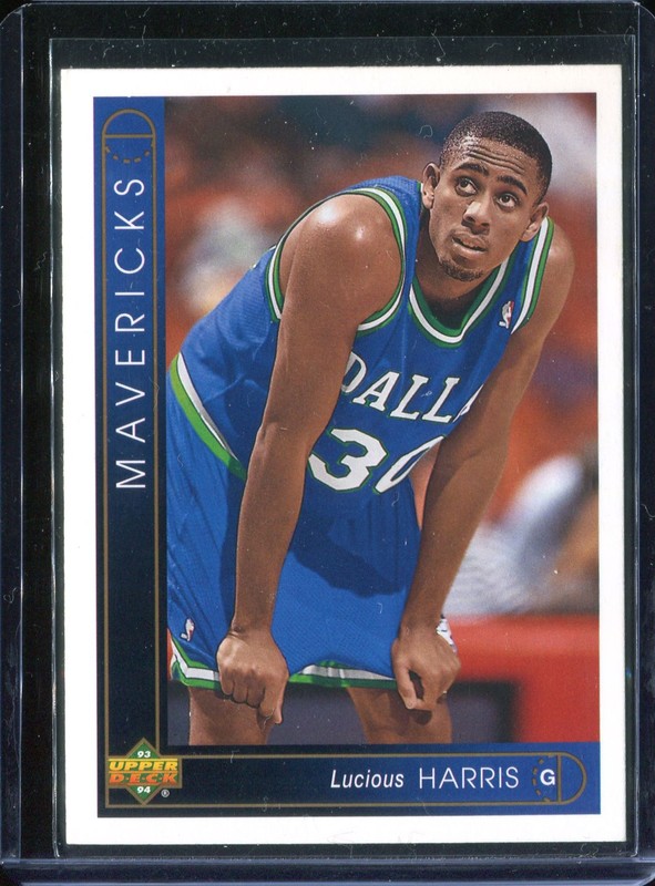 2.1 Lucious Harris 1993 Upper Deck  393 