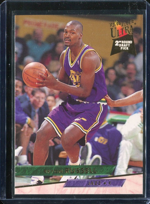 2.18 Bryon Russell 1993 Fleer Ultra  350 
