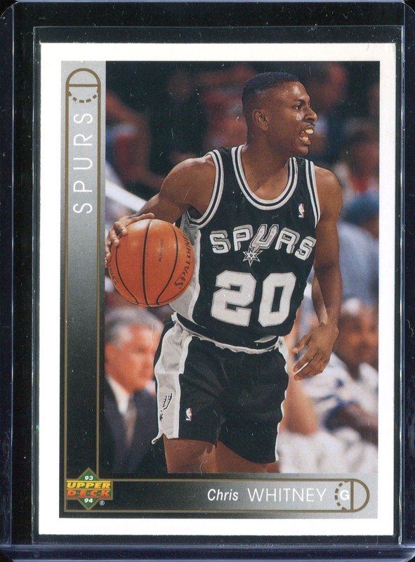 2.20 Chris Whitney 1993 Upper Deck  371 