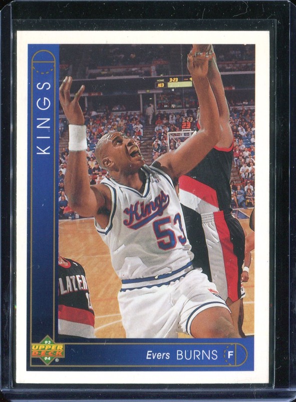 2.4 Evers Burns 1993 Upper Deck  346 