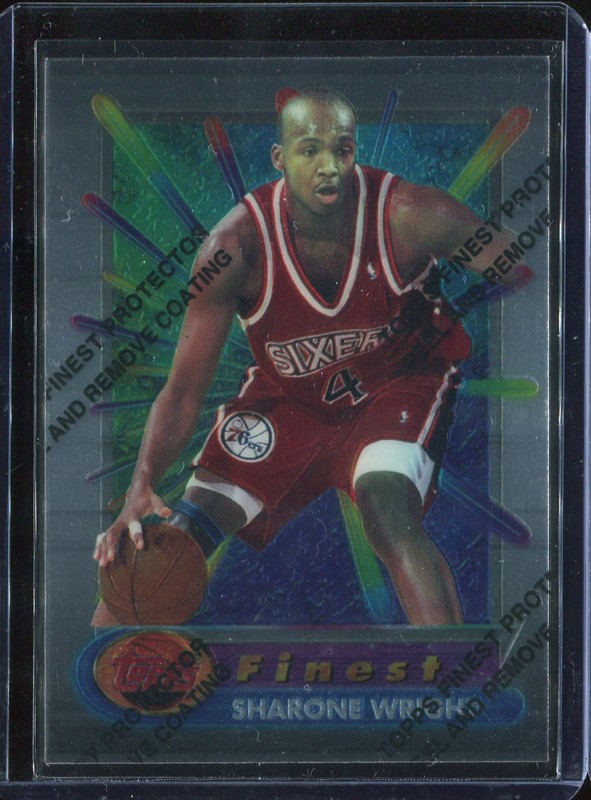 1.6 Sharone Wright 1994 Topps Finest  326 