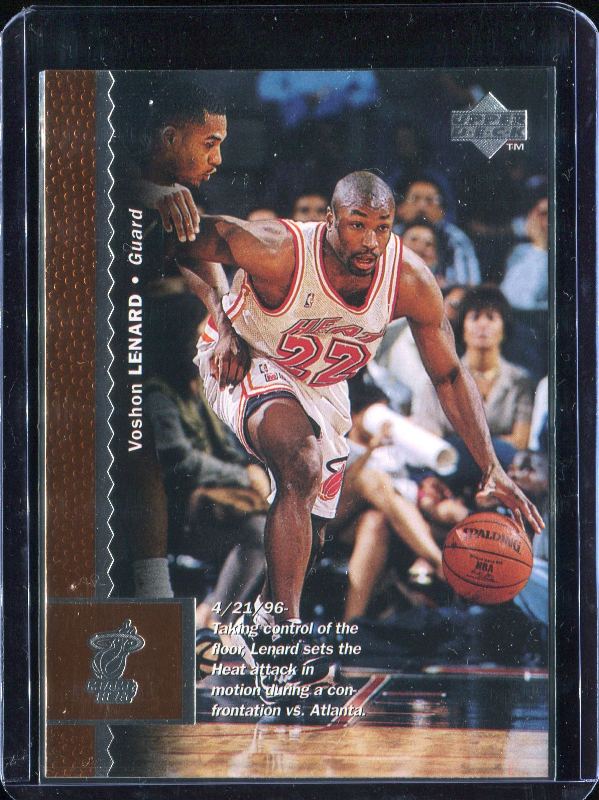2.19 Voshon Lenard 1996 Upper Deck  243 