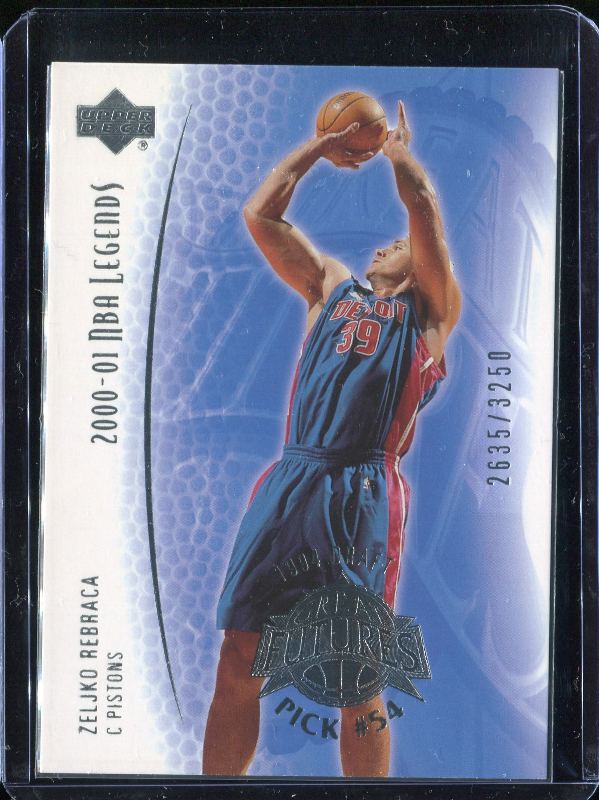 2.27 Zeljko Rebraca 2000 Upper Deck NBA Legends  95  2635/3250