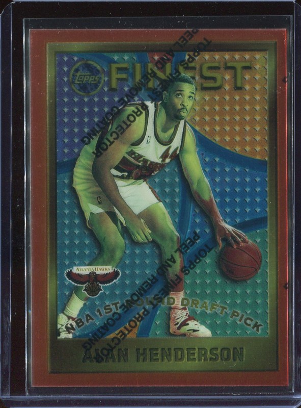 1.16 Alan Henderson 1995 Topps Finest  126 
