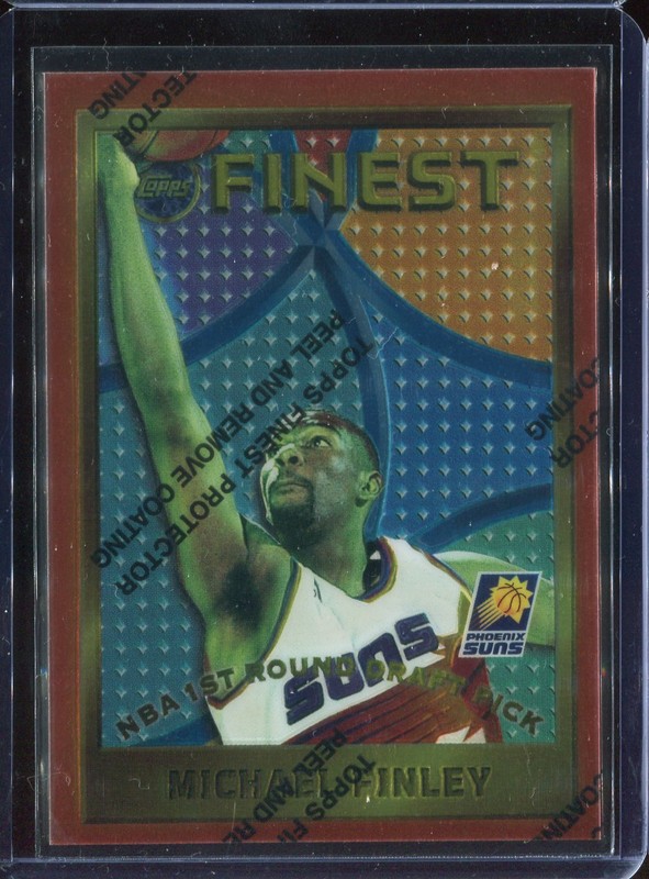 1.21 Michael Finley 1995 Topps Finest  131 