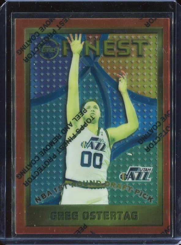 1.28 Greg Ostertag 1995 Topps Finest  138 