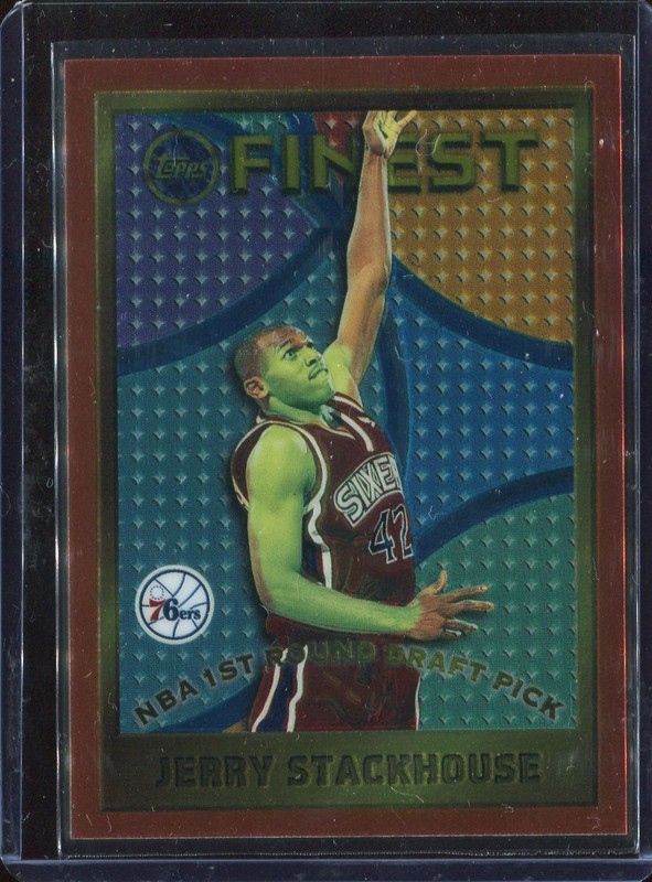 1.3 Jerry Stackhouse 1995 Topps Finest  113 