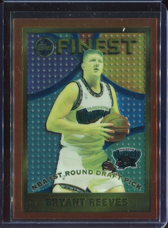 1.6 Bryant Reeves 1995 Topps Finest  116 