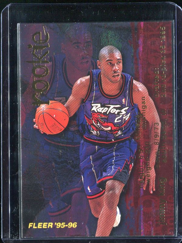 2.6 Jimmy King 1995 Fleer  296 