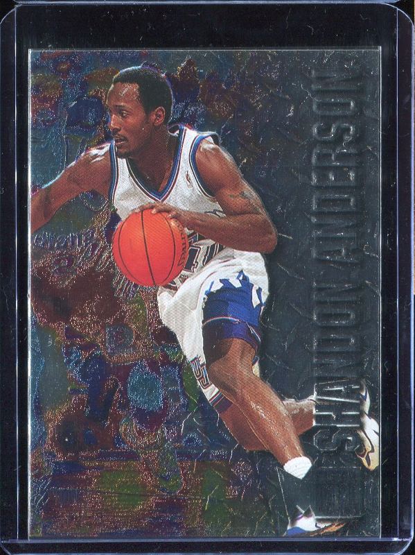 2.25 Shandon Anderson 1996 Fleer Metal  218 