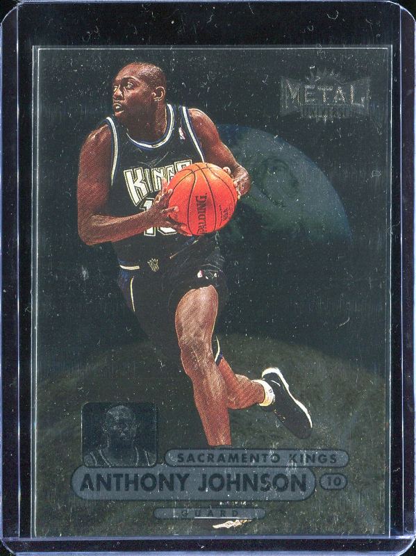 2.11 Anthony Johnson 1997 Fleer Metal Universe Championship 87 
