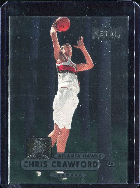 2.22 Chris Crawford 1997 Fleer Metal Universe Championship 60 