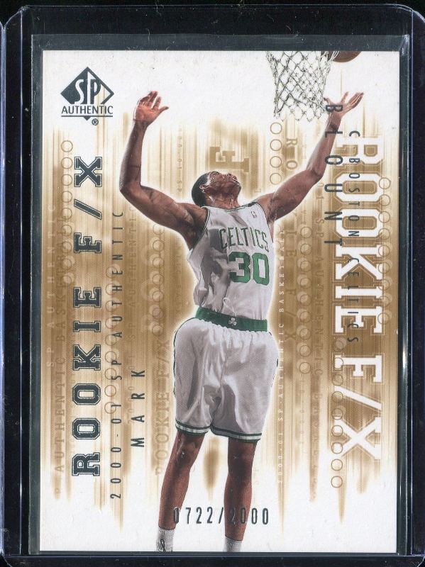 2.26 Mark Blount 2000 Upper Deck SP Authentic  133  722/2000