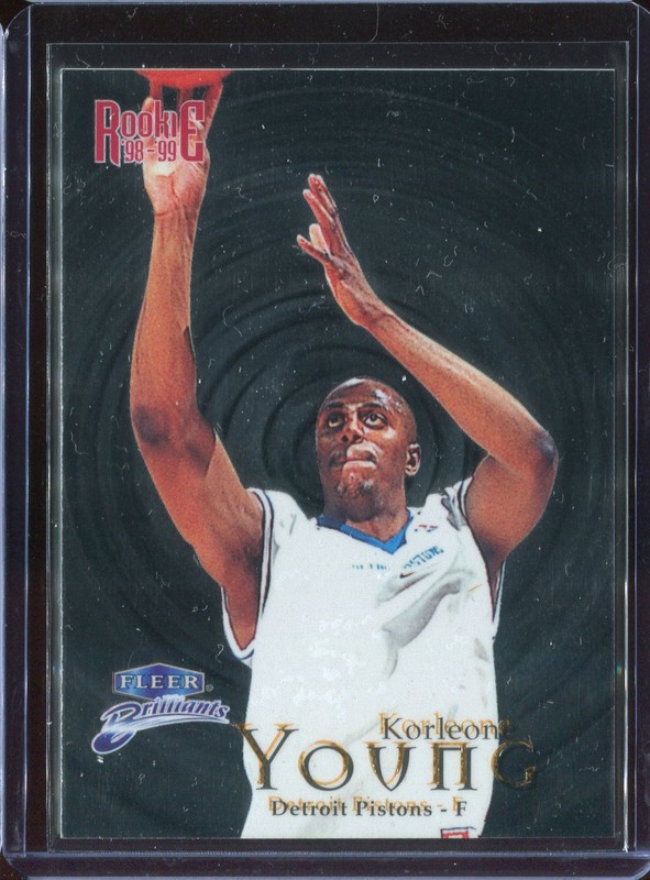 2.11 Korleone Young 1998 Fleer Brilliants 125 