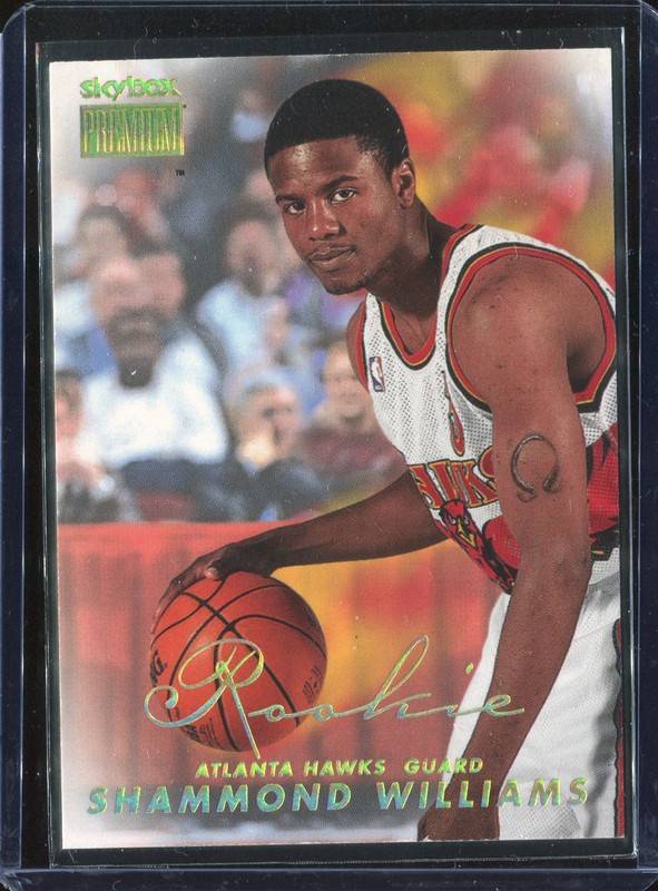 2.5 Shammond Williams 1998 Skybox Premium  232 