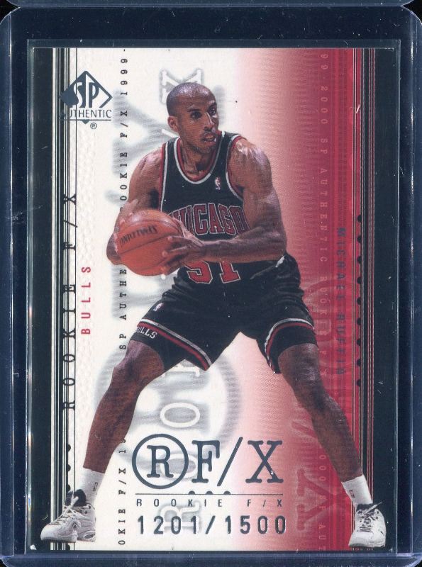 2.3 Michael Ruffin 1999 Upper Deck SP Authentic  121  1201/1500